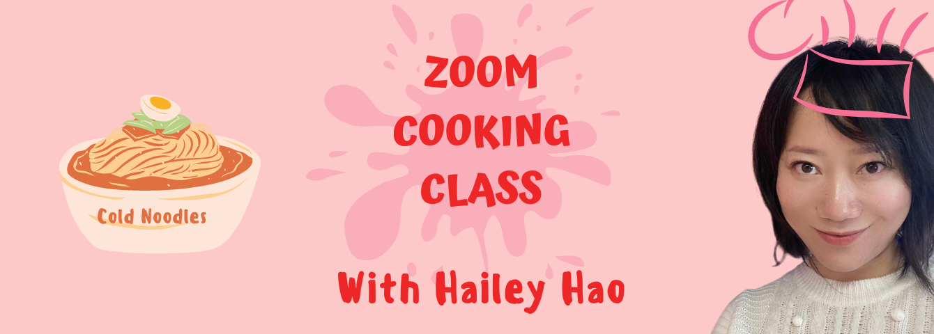 Hailey Hao promo with cold noodles