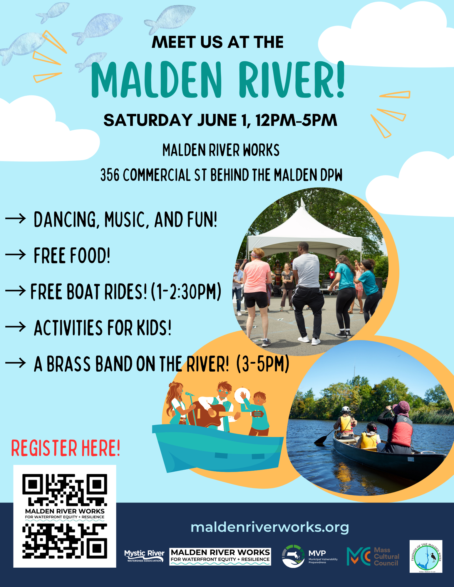 Malden River Works hosting an event June 1 12pm to 5pm